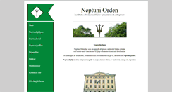 Desktop Screenshot of neptuniorden.se